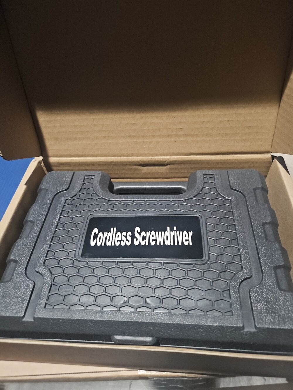 No Boundaries Cordless Screwdriver Case in Black